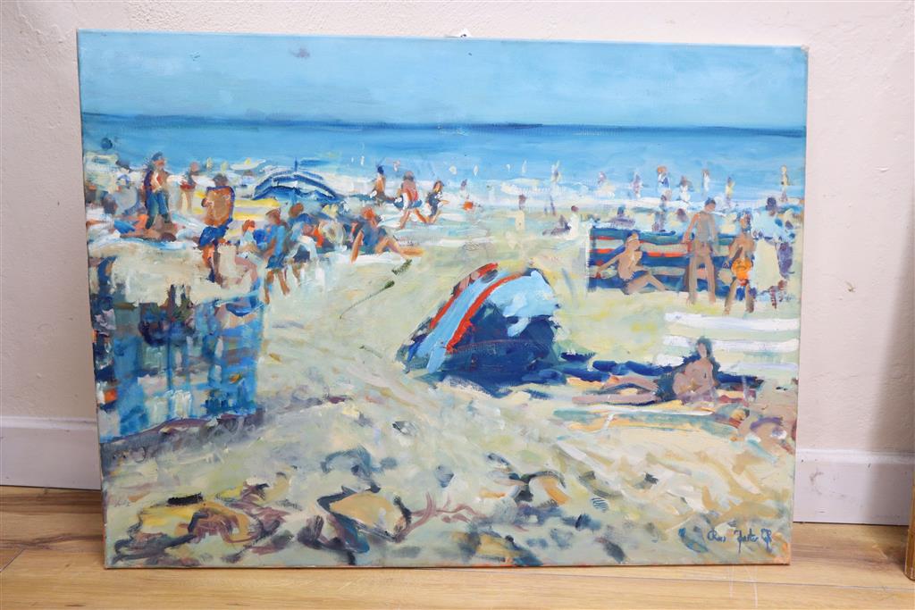 Russ Foster St Malo 60 x 80cm., unframed